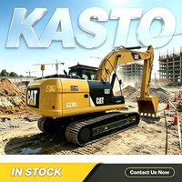 Excavatrice d'occasion Caterpillar CAT323D2 L 330D CAT323D2L du Japon, 20 tonnes, machine de terrassement d'occasion à vendre