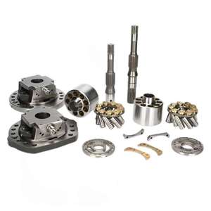 Repuestos Nuevos de Bomba Hidráulica XPower HPV55 para Excavadoras de Cadenas Modelos PC100-2/3/5 PC120-2/3/5 Negro/Plateado MOTORSLL - Product Image 1