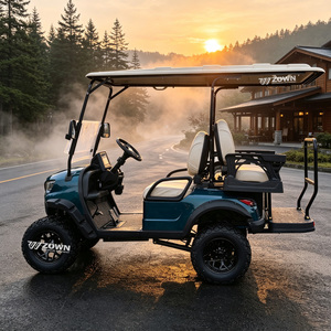 Voiturette de golf électrique à faible entretien, carrosserie résistante à la corrosion, idéale pour les zones panoramiques en bord de mer, expédition internationale en gros - Product Image 1