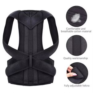 Correcteur de posture ajustable pour scoliose, corset de soutien dorsal, support lombaire, ceinture de redressement, correcteur de posture - Product Image 3