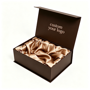 Caja de Empaque para Pelucas Plegable de Lujo con Logotipo Personalizado, MOQ Bajo, Cartón Rígido, Materiales Reciclados, Impresión a Cuatro Colores, Solución de Marca - Product Image 2