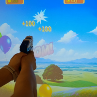 Système de jeu de tir mural intérieur avec pistolets laser infrarouges alimentés par batterie et effets sonores et lumineux