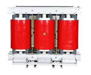 Low noise 3 phase indoor power transformer 1000Kva 11Kv amorphous alloy dry type transformer for power plants