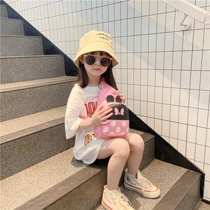 Borse a Tracolla Creative e alla Moda per Bambini, Borse Cartoon Cool di Topolino e <span class=keywords><strong>Minnie</strong></span>, Portamonete Impermeabile in PU per Ragazze, Vendita all'Ingrosso - Product Image 5