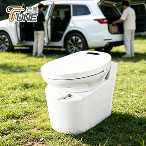 Toilette intelligente rotative à <span class=keywords><strong>180</strong></span> <span class=keywords><strong>degrés</strong></span> pour camping-car, toilette compostante sans eau, gain de place, sans entretien pendant 30 jours, toilette mobile pour maison mobile - Product Image 1