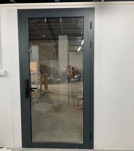 Portes battantes françaises en aluminium à <span class=keywords><strong>double</strong></span> vitrage, design moderne, très vendues, étanches - Product Image 5