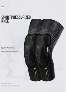 Genouillères de sport anti-collision respirantes à compression pour l'entraînement et la protection des articulations du genou en extérieur - Product Image 6