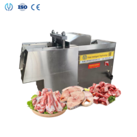Machine de découpe de cube de viande congelée carrée à bas prix commerciale Machine de découpe de cube de poulet de boeuf de volaille congelée