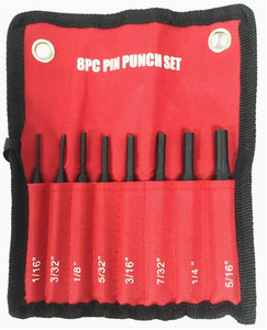 8/9 Pieces <strong>Roll</strong> <strong>Pin</strong> Punch Set Gunsmithing Kit Removing Repair Tool with Holder for Automotive Watch Repair Jewelry and Craft - Product Image 5