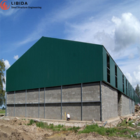 Entrepôt préfabriqué en structure métallique, location d'entrepôt, stockage autonome, bâtiment préfabriqué en structure métallique