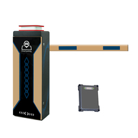 Barrera de brazo de caída de alta velocidad Sistema de puerta Barrera de pluma de metal para gestión de estacionamiento de automóviles Barreras de tráfico de barandilla de carretera de acero