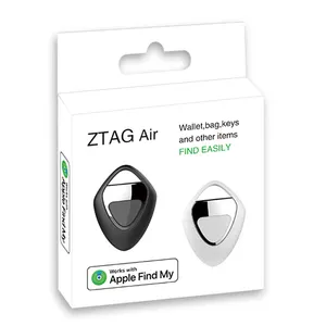 ZTAG MFI认证的空气个人报警器易于使用的itag钥匙查找器，带遥控器，由耐用的ABS材料制成