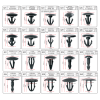 G14 Fixations et clips en plastique pour voiture Rivets en plastique pour auto