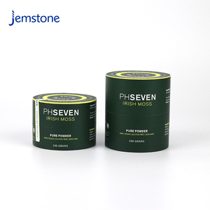 Caja de Embalaje de Cartón Kraft con Diseño Personalizado, Reciclable, para Colágeno Matcha, Tubo de Papel para Proteína en Polvo - Product Image 3