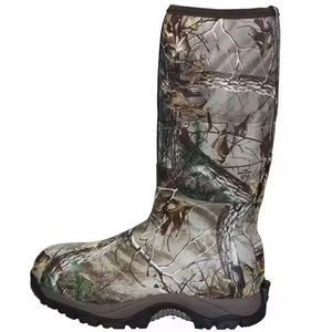 Bottes de <span class=keywords><strong>chasse</strong></span> pour hommes de qualité professionnelle, imperméables, isolées 800g, camouflage, semelle en caoutchouc, doublure en néoprène pour le suivi en plein air tout-terrain - Product Image 3