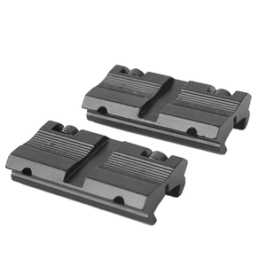 Adaptador de Montaje LUGER de Aleación de Aluminio de Alta Calidad de 11 mm a 20 mm, 2 Piezas, Adaptador para Mira Telescópica con Llave - Product Image 2