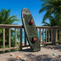 Planche de surf électrique en fibre de carbone avec télécommande sans fil, batterie 72V, haute vitesse, étanche pour les sports nautiques, longue autonomie
