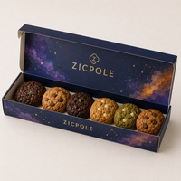 Boîte d'expédition pour biscuits en carton ondulé de qualité alimentaire personnalisée avec rabat de protection pour l'emballage d'expédition de desserts de boulangerie