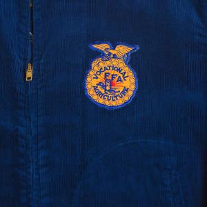 럭셔리 맞춤형 자수 로고 네이비 코치 코듀로이 재킷 플러스 사이즈 캐주얼 남성 가을 남성 폭격기 재킷 - Product Image 6