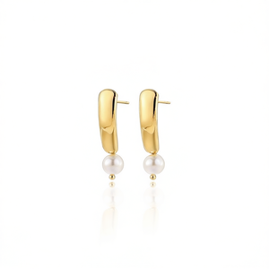 ต่างหูแฟชั่น DE PERLAS PE0568 สำหรับผู้หญิง เครื่องประดับคุณภาพสูง - Product Image 2