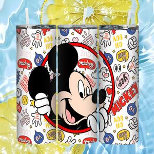 Custom 20oz UV Printed Cartoon Promotional Drinkware Fast Shipping From US Warehouse Within 2 Days