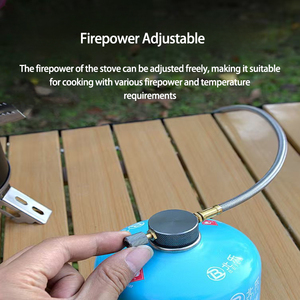 Công Suất Cao 7 Burner Bếp Gas 18900W Thép Không Gỉ Ngoài Trời Bếp Gas Với Có Thể Điều Chỉnh Lửa Cho Cắm Trại BBQs - Product Image 4