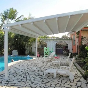 Pabellón Plegable de Aluminio <span class=keywords><strong>para</strong></span> Exteriores 3X6M, Gazebo Impermeable con Protección UV, Toldo <span class=keywords><strong>para</strong></span> Patio, <span class=keywords><strong>Terraza</strong></span>, Fiesta - Product Image 5