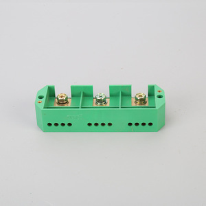 Boîtier de jonction Guan Yang triphasé trois fils pour 12 foyers, bloc de terminaison de comptage IP44 en ABS vert - Product Image 2