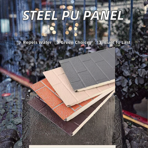 Panel Sándwich Aislante de Poliuretano (PU) de Alta Calidad, Ecológico, Resistente al Agua, para Techos y Paredes, para Cuartos Limpios, Almacenes y Exteriores - Product Image 2