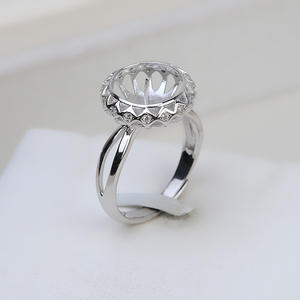 Anillo Femenino Hecho a Mano con Perlas de 10-11 mm, Base de Plata S925, Soporte de Oro de 14K, Accesorios de 3 mm - Product Image 4