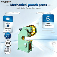 Presse à découper mécanique à gorge profonde 6,3T pour tôles d'acier, moteur 1,5 kW 110/220V, moule personnalisé, moteur multifonctionnel, haute précision