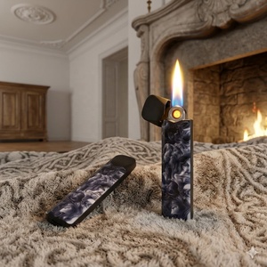 Encendedor Clásico Serigs Modelo 66, Color <span class=keywords><strong>Azul</strong></span> Humo, Accesorios para Fumar Desechables, Diseño USB Recargable - Product Image 3