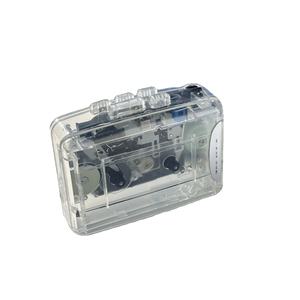 Reproductor de Casetes Transparente Personalizado de Fábrica en Oferta, SW-168D, Grabador de Casetes con Reversa Automática, Conversor de MP3, Walkman con Carcasa de Plástico - Product Image 2