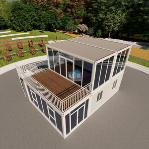 Nhà tiền chế hiện đại biệt thự sang trọng nhà di động Nhà container văn phòng mô-đun đúc sẵn phù hợp với phong cách khách sạn - Product Image 3