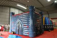 Parcours d'obstacles gonflable WINSUN en PVC certifié CE, sans plomb, ignifuge et étanche, pour jeux de salle d'évasion d'Halloween, capacité 200 kg
