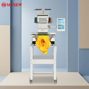 Máquina de Bordar Computarizada de Alta Velocidad, Nueva, de Una Cabeza, Accionada por Motor, Mfs-1200, 1000 RPM, para Pequeñas Empresas y Hogares - Product Image 1