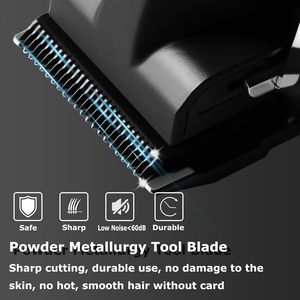 Pour <span class=keywords><strong>KEMEI</strong></span> <span class=keywords><strong>2296</strong></span> ensemble de tondeuse à barbe professionnelle pour hommes cheveux lame en forme de T pour tondeuse avec alimentation électrique filaire/sans fil USB - Product Image 6