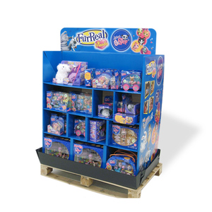 Présentoirs publicitaires en carton personnalisés pour jouets, poupées et œufs de Pâques - Couleurs personnalisées certifiées ISO9001 - Product Image 5