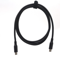 Câble USB-C vers USB-C de charge rapide 100W PD avec conducteur en cuivre pur et gaine en nylon améliorée pour un transfert de données haute vitesse