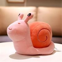 Bantal Boneka Siput Super Lembut Mia, Boneka Hewan Lucu, Bantal Sofa, Mainan Tidur Anak, Hadiah