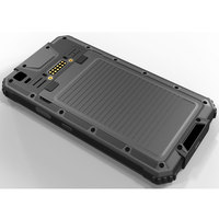 Scanner PDA industriel robuste Android 13 IP68 4G NFC Biométrique Empreinte digitale 8 Go 128 Go Code-barres GPS 5000 mAh pour le travail sur le terrain
