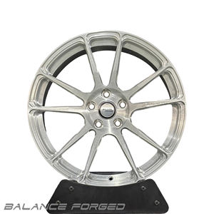 Roues forgées VS-5RS 18 <span class=keywords><strong>19</strong></span> 20 21 22 23 <span class=keywords><strong>Jantes</strong></span> de voiture argentées brossées de 24 pouces pour BMW F30 M2 F87 Corvette Toyota Corolla - Product Image 3