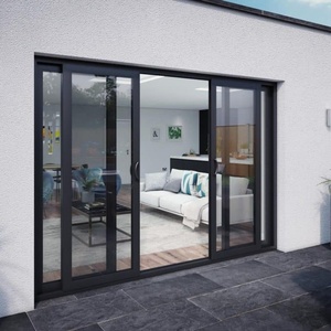 TOMA Offre Spéciale portes d'entrée Modernes en aluminium Sectionnelle En Verre Design <span class=keywords><strong>porte</strong></span> <span class=keywords><strong>de</strong></span> <span class=keywords><strong>garage</strong></span> En Verre en aluminium portes françaises extérieur - Product Image 1