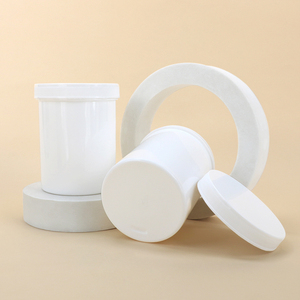 250ml <b>Plastic</b> Powder <b>Jar</b> for Protein Pill Capsules Sports Nutrition Cosmetic Skin Care Wide Mouth <b>Jar</b> - Product Image 3