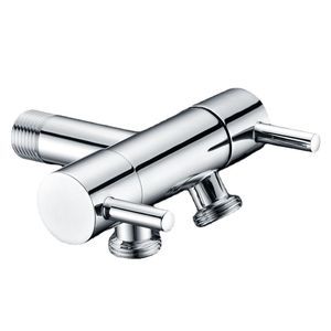 Grifo de Agua Fría Monomando de Cobre Moderno, Apertura Rápida, Válvula Angular de Disco Cerámico de 4 Puntos, Calentador de Agua para Baño Reforzado - Product Image 4