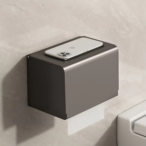 Hiện đại 6-Piece treo tường phụ kiện phòng tắm Set thép nhà vệ sinh phần cứng bao gồm nhà vệ sinh khăn <span class=keywords><strong>Rack</strong></span> cho khách <span class=keywords><strong>s</strong></span>ạn - Product Image 5