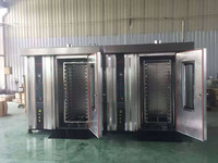 Four électrique à convection de grande capacité 16/32/64, rotatif à air chaud diesel et gaz pour la cuisson des barres de pain grillé, baguette fabriquée en Chine, nouveau maïs