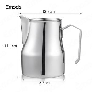 Coffee Tools Accessories Polished Surface Stainless Steel <strong>Milk</strong> Frother Espresso Coffee Latte Cup Coffee <strong>Milk</strong> Pitcher <strong>Barista</strong> - Product Image 2