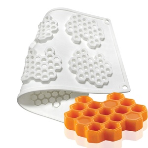 Round Honeycomb Lace <b>Silicone</b> Pastry Mold Multi-Design Sustainable Dessert Mould - Product Image 5