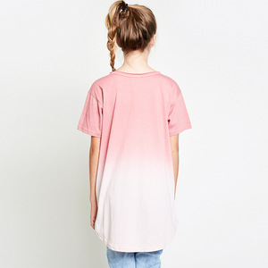 Camiseta de Cola Larga para Niños, de Dos Tonos y con Cambio de Color, con un Bolsillo, de Fábrica China al por Mayor - Product Image 2
